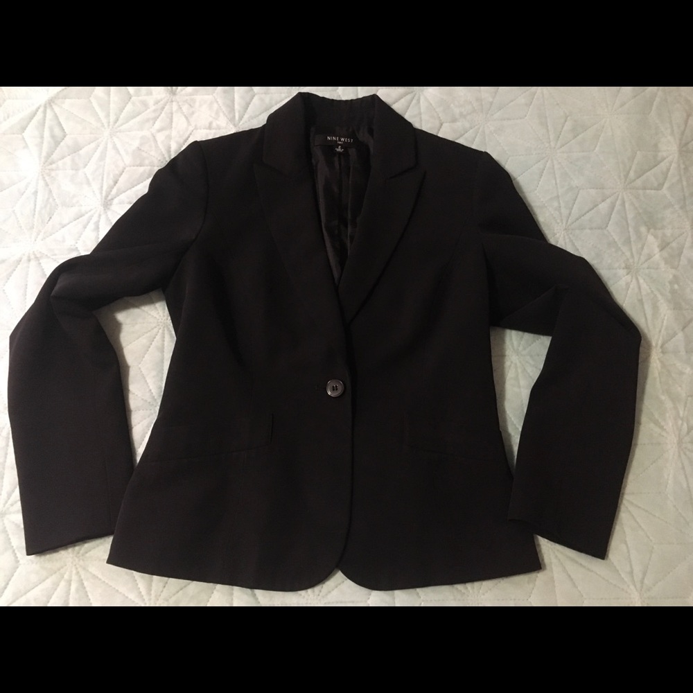 Nine West Black Blazer